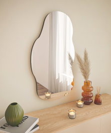 Hanah Home Espejo de Tocador Baby - Negro